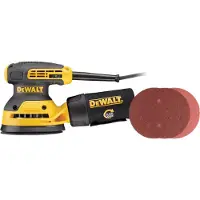 DeWalt DWE6423-QS + Bosch Disque Abrasif 125 mm K80, K120, K240 (25x)