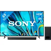 Sony Bravia 3 65" 4K LED (2025) + Bravia Theatre Bar 6 Noir