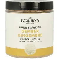 Jacob Hooy Gingembre en poudre 100 % pur (115 g)