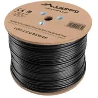 Lanberg F/utp Cat5 Reel Network Cable 305 M Noir