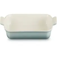 Le Creuset Aardewerk Ovenschaal 26cm 2,4l Sea Salt, Plat à gratin, Gris, Bleu