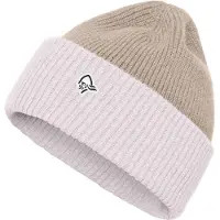 Norrøna - Bonnet en coton organique - /29 Heavy Merinoull Contrast Beanie Pure Cashmere en Laine - Beige