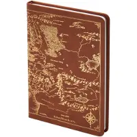 Noble Collection Middle Earth A5 Notebook Marron Enfants