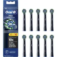 Oral-B Pro Cross Action Noir (10 pièces)