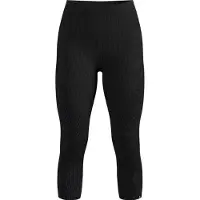 Odlo Seamless Performance Wool 3/4 Base Layer Pants Noir S Femme