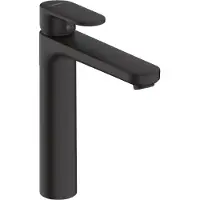 Hansgrohe Mitigeur lavabo Vernis Blend 190 noir mat sans tirette ni vidage 71582670