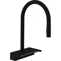 Hansgrohe Aquno M81 robinet de cuisine noir mat