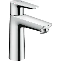 Hansgrohe Talis E Einhebel-Waschtischmischer 80 mit Push-Open-Ablaufgarnitur