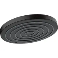 Hansgrohe Douche de plafond Pulsify, 260 mm, 1 jet, finition noir mat
