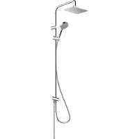 Hansgrohe Vernis Shape colonne de douche de pluie chrome brillant