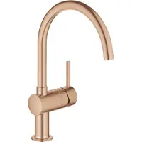 GROHE Minta Acier brossé, Or rose