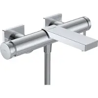 Hansgrohe Mitigeur de baignoire Tecturis E apparent chromé, 1 pièce.