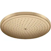 Hansgrohe Douche de tête Croma 280, 1 jet, technologie EcoSmart, finition bronze brossé