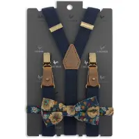 Sir Redman Bretelles Combi Pack Marine Bleu foncé Bleu