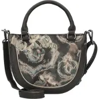 Anekke sac à épaule bandoulière sac à main Manifesto Oval Crossbody Bag Multicolor brun