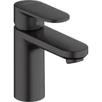 Hansgrohe Vernis Blend 100 robinet de lavabo bas Noir Mat