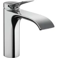 Hansgrohe robinet mélangeur pour lavabo Vivenis, monocommande, modèle 110, sans bonde, finition chrome