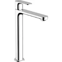 Hansgrohe Rebris S Mitigeur monocommandé pour lavabo, 240 CoolStart, pour vasque, saillie : 169 mm, sans vidage, chromé, 72582000
