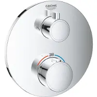 GROHE Grohtherm Mitigeur thermostatique 2 sorties avec inverseur douche de tête / douchette 24076000