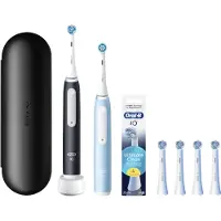 Oral-B iO 3 Lot de 2 Noir et Bleu Value Pack