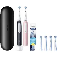 Oral-B iO 3 Lot de 2 Noir et Rose Value Pack