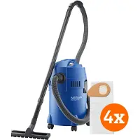 Nilfisk Buddy II 18 + Sacs d'Aspirateur pour Buddy II (4x)