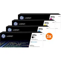 HP 415X Toner Pack Combiné (3 Pièces)