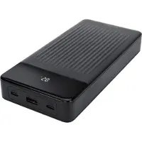 BlueBuilt Batterie Externe 27 000 mAh avec Charge Rapide Noir