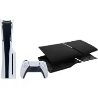 Sony PlayStation 5 Slim Disc Edition + Façades Noir