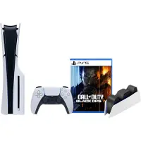Sony PlayStation 5 Slim Disc Edition + Call of Duty: Black Ops 7 + Station de Charge