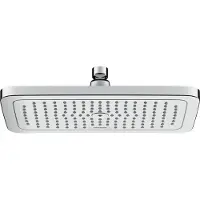 Hansgrohe Douche de tête Croma E, 280 mm, 1 jet, technologie EcoSmart, finition chromée