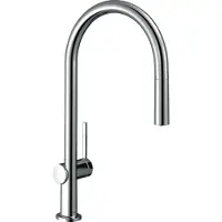Hansgrohe Mitigeur de cuisine 210, avec douchette extractible 1 jet chromé Talis M54