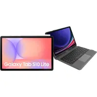 Samsung Galaxy Tab S10 Lite 10,9 Pouces 128 Go Wifi Argent + Étui Clavier AZERTY