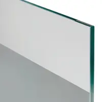 Balmani Modular paroi de douche verre transparent avec bande matte 156 x 200 cm, avec coating