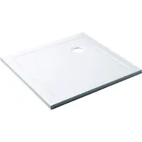 Luca Varess Soft receveur de douche 100 x 100 cm acrylique blanc brillant