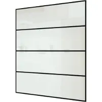 Balmani Modular paroi de douche Lined 176 x 200 cm, avec coating