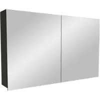 Balmani Lucida armoire de toilette 120 x 72 cm chêne noir