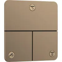 Hansgrohe ShowerSelect Comfort Q robinet, encastré, 3 consommateurs, rosace Soft Edge, 15587140