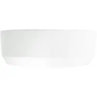 Luca Varess Perla vasque à poser porcelaine blanc mat rond Ø 34 cm
