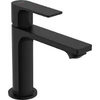 Hansgrohe Rebris 110 robinet de lavabo bas Noir Mat