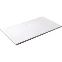 Luca Varess Soft receveur de douche 160 x 90 cm acrylique blanc mat