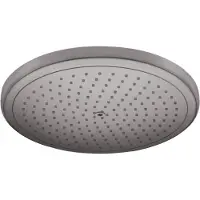 Hansgrohe Douche de tête Croma 280, 1 jet, finition noir brossé