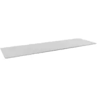 Balmani Eclips tablette simple ou double Solid Surface blanc mat 180 x 55 cm