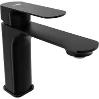 Blaufoss Bodan EcoStart robinet de lavabo standard noir mat