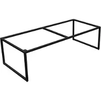 Linie Lado frame décorative Noir Mat 100 x 44 cm