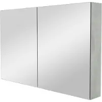 Storke Reflecta armoire de toilette 120 x 75 cm béton gris foncé