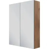 Linie Montro armoire de toilette 60 x 75 cm chêne brun
