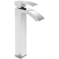 Blaufoss Miniato robinet de lavabo réhaussé chrome brillant