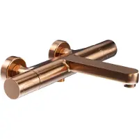 Blaufoss Apollo robinet baignoire thermostatique Brushed Rosegold