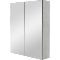 Storke Reflecta armoire de toilette 65 x 75 cm béton gris foncé